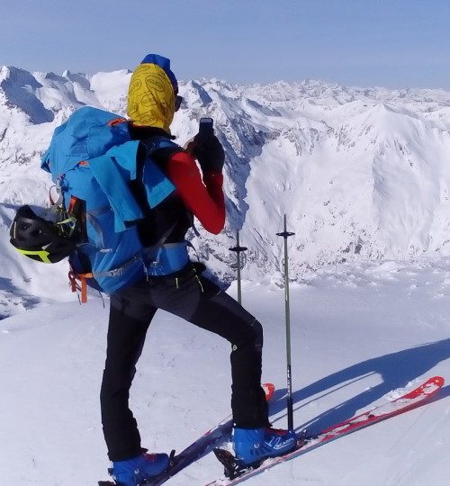 sortie ski de randonné avec Aventures Catalanes